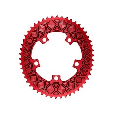Premium Oval Chainring - 5-bolt 110 mm (non-Sram) - Red