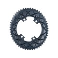 Plateau Ovale Premium - 4 trous 110 mm (Shimano asymétrique) - Gris