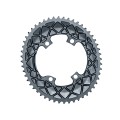 Premium Oval Chainring - 4-bolt 110 mm M9100/8000 - Gray