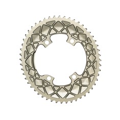 Plateau Ovale Premium - 4 trous 110 mm M9100/8000 - Champagne