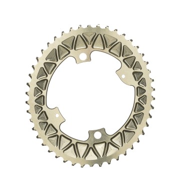 Plateau Ovale Sub Compact Premium - 4 trous 110 mm - Champagne