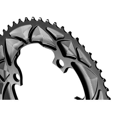 Plateau Premium - 4 trous 110 mm M9100/8000 - Noir