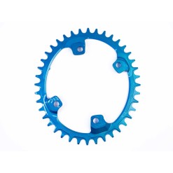 Oval chainring for GRX600-1 and GRX810-1 - Blue