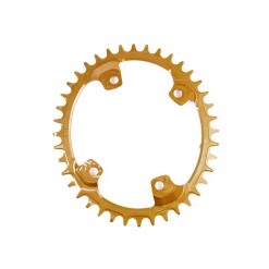 Oval Chainring for GRX600-1 and GRX810-1 - Gold