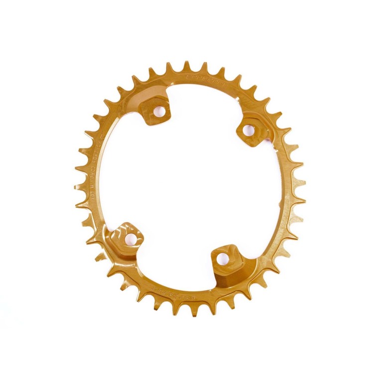 Oval Chainring for GRX600-1 and GRX810-1 - Gold