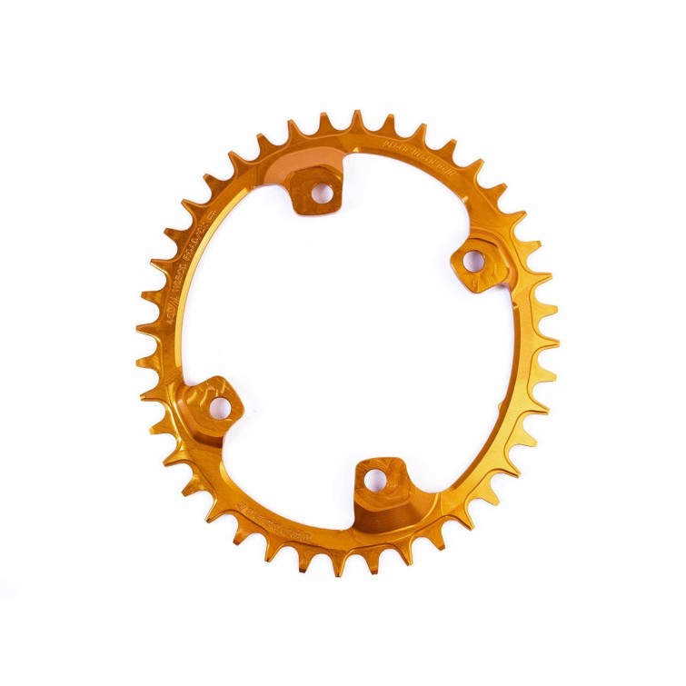 Oval Chainring for GRX600-1 and GRX810-1 - Orange