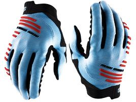 100% Gants R-Core Charcoal Blue/Red – Taille L