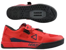 Leatt Chaussures 5.0 Clip Rouge Chilli 2022