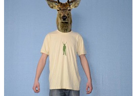 Pure Gear T-shirt Cerf'Your'Style Crème