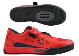 Leatt Chaussures 5.0 Clip Rouge Chilli 2022