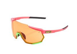 100% Lunettes Racetrap Matte Washed Out Neon Pink – Persimmon 2021