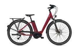 O2feel Vélo électrique iVog Explorer Boost 4.1 Rouge Grenat -iPowerFit 400 2023
