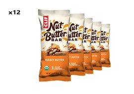 Clif Bar Boite de 12 barres énergétiques Nut Butter goût beurre de cacahuètes 2022