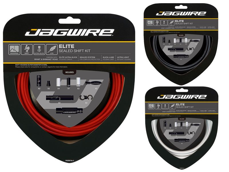 Jagwire Kit câbles et gaines de dérailleur Universal Elite Sealed
